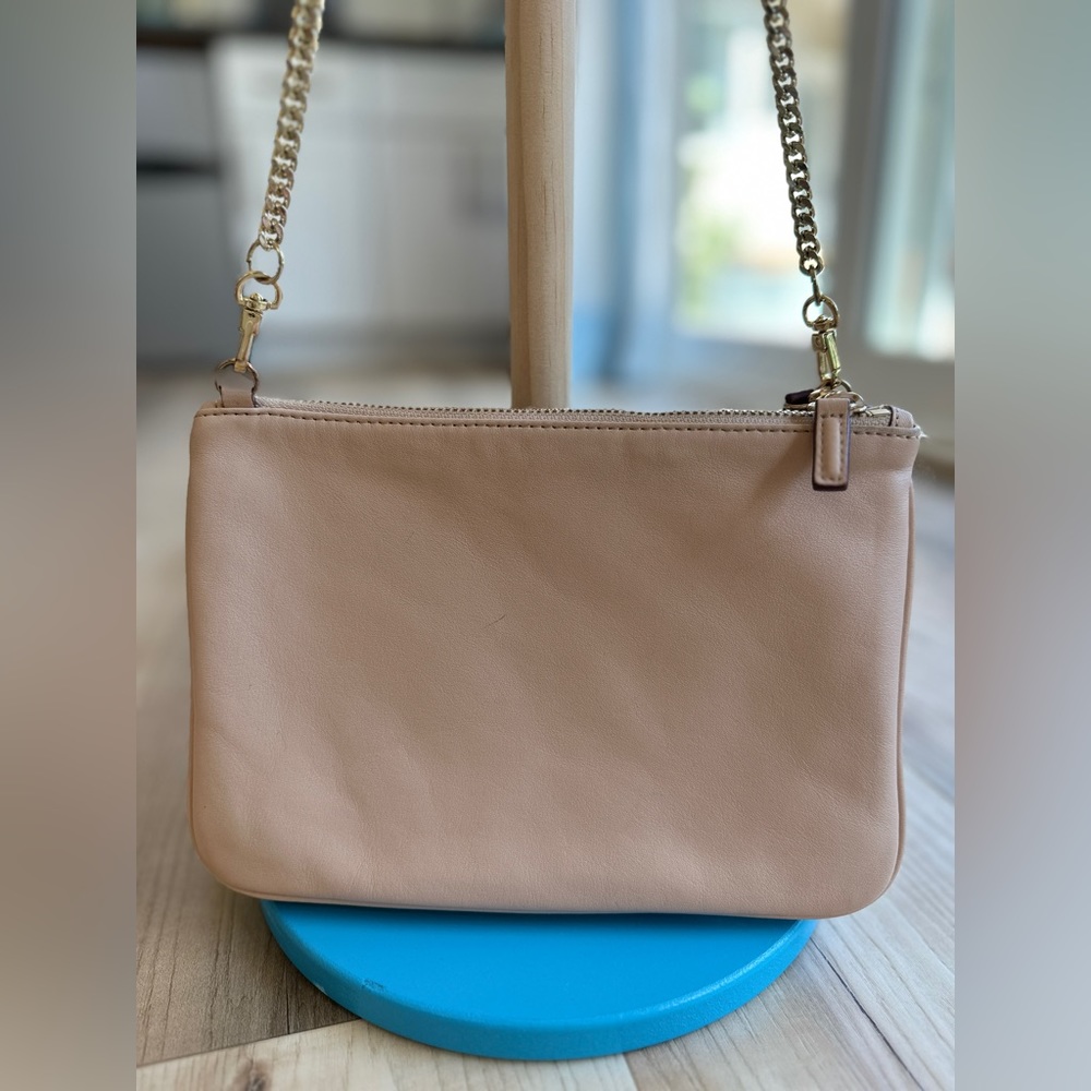 Sandro addict cross body bad burgundy and light pink. - Picture 3 of 12